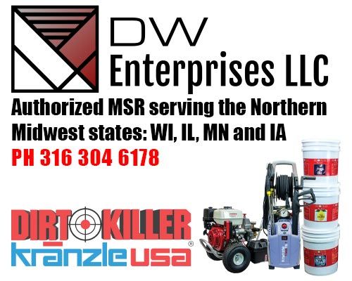 DW Enterprices - Kranzle and Dirt Killer manufacturers sale rep in ID, IL, MN and WI