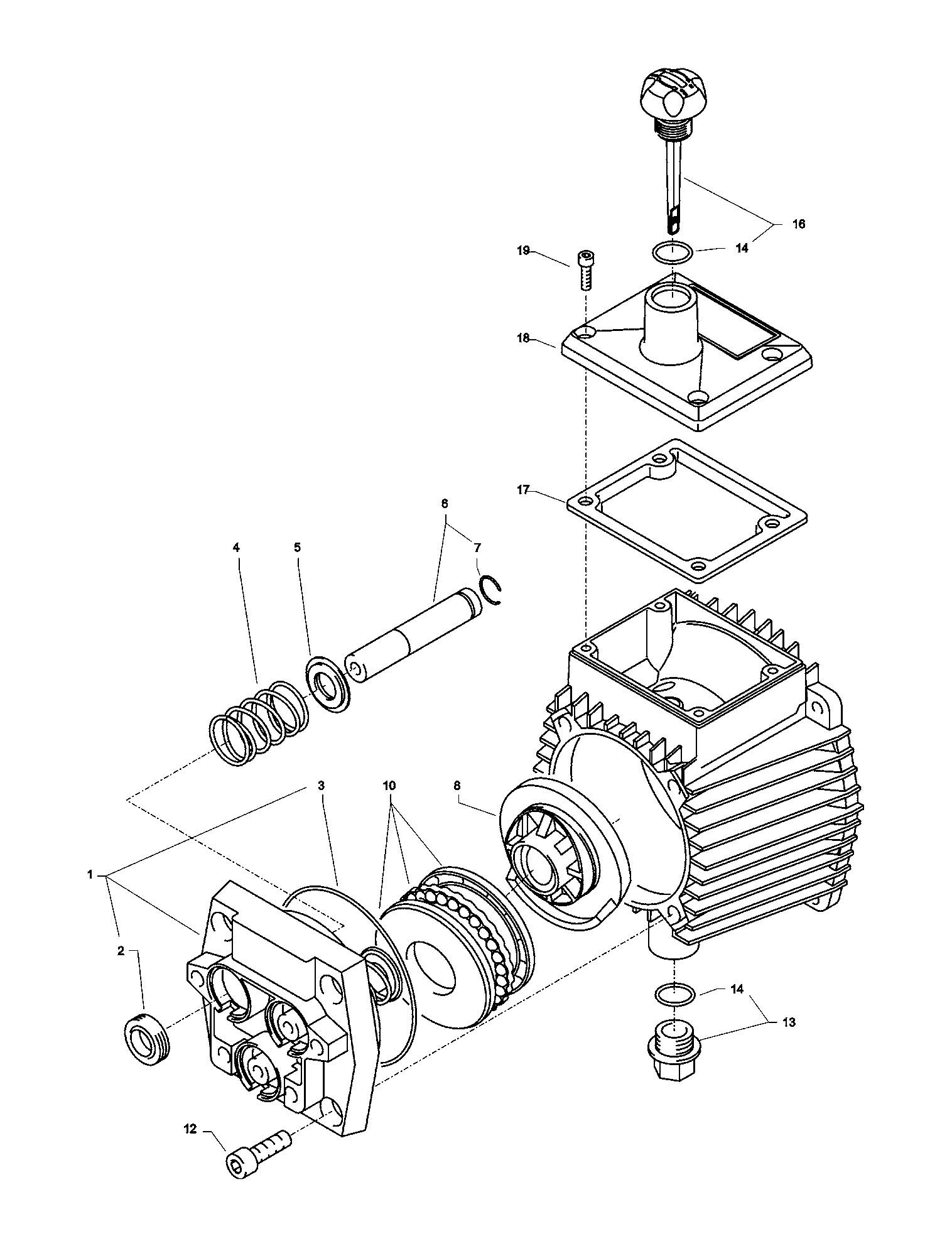 1122TST Primary parts diagram