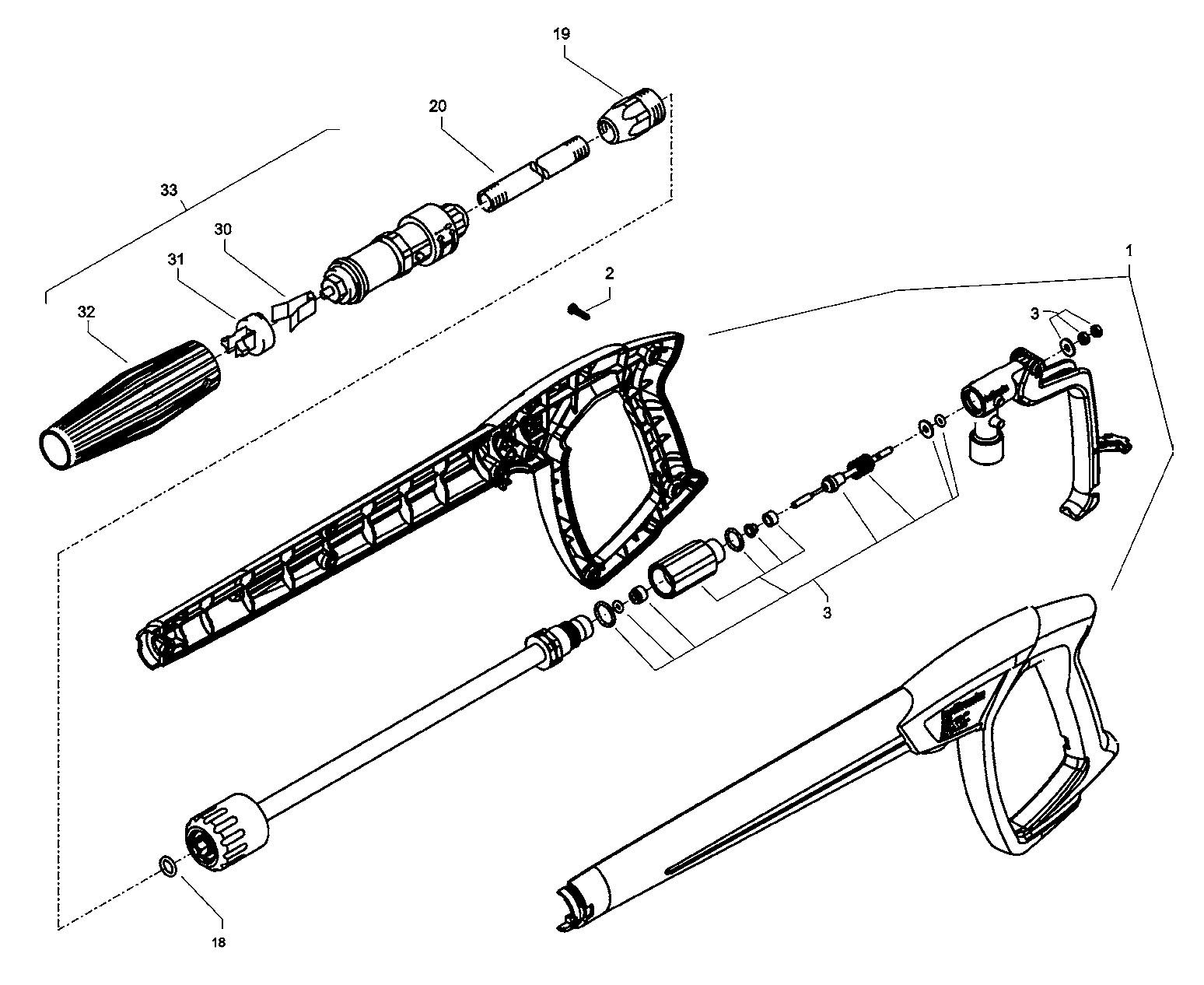 1122TST Primary parts diagram