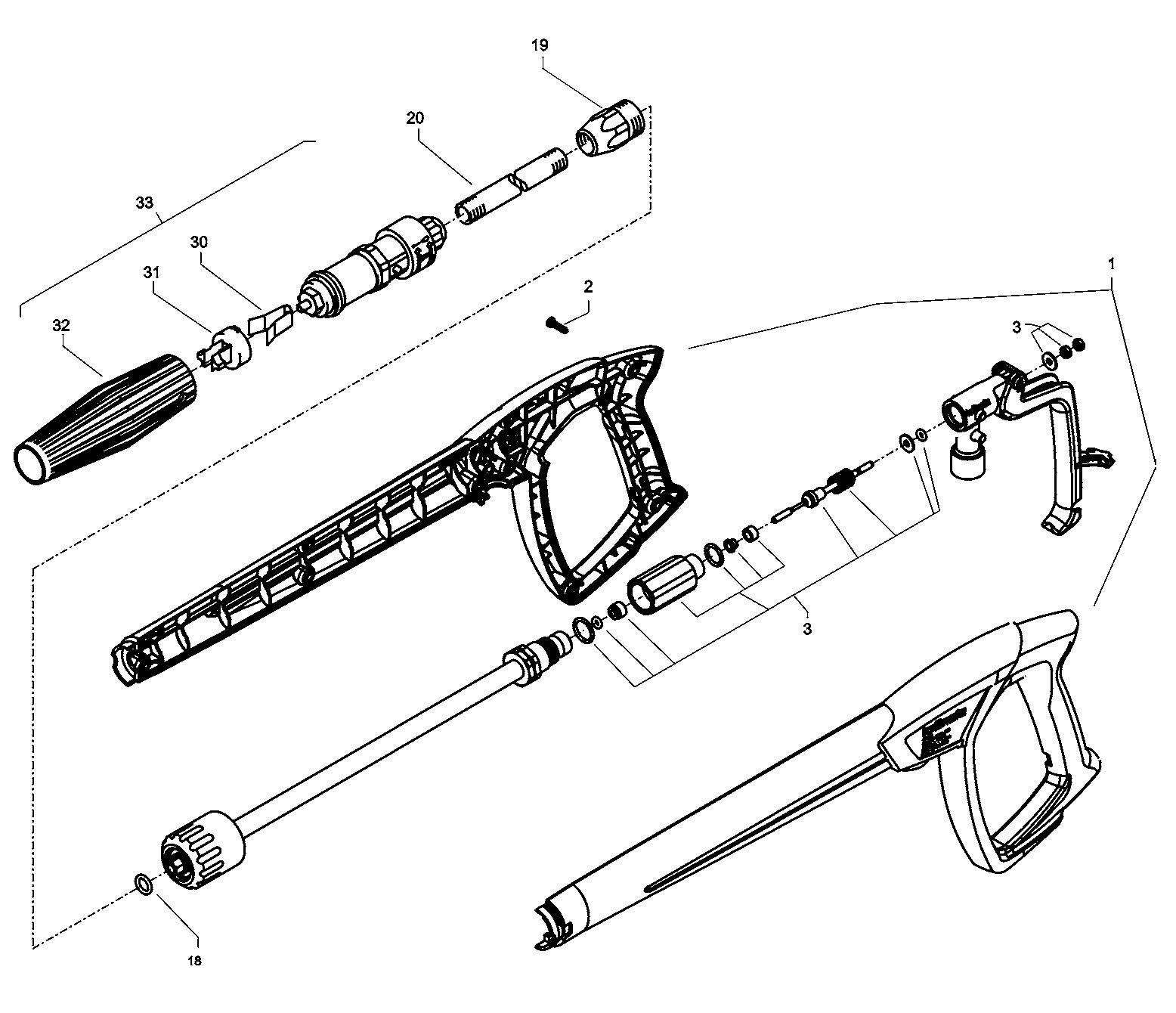 1122TST Primary parts diagram