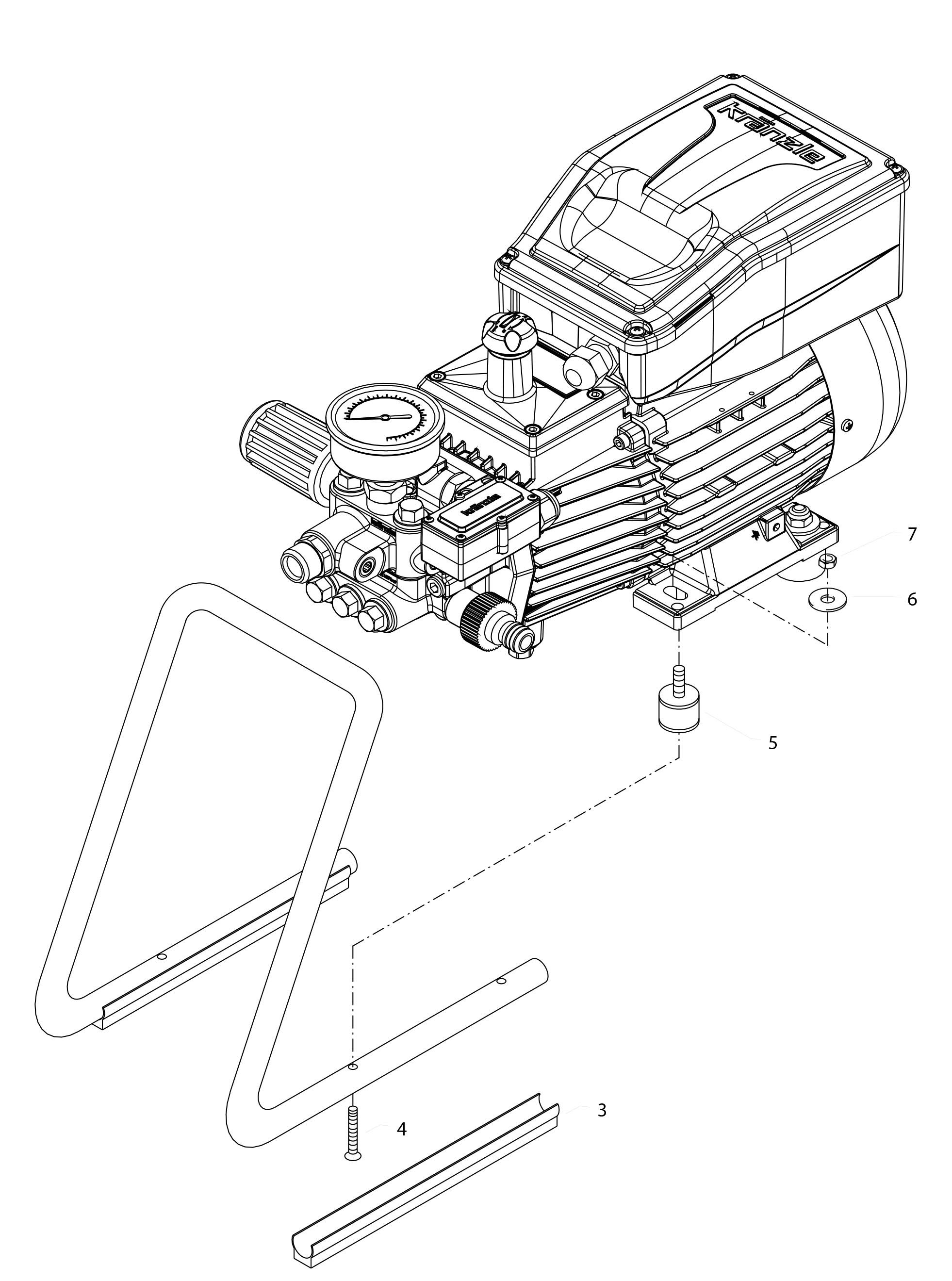 1122TST Primary parts diagram