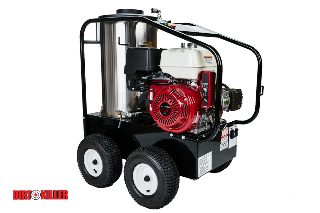  Dirt Killer Hot Water Pressure Washer, 4 GPM @ 4000 PSI With 135*F Temperature rise, Fahrenheit44